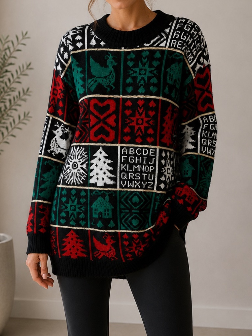 Vintage Trimmings Christmas Sweater‎